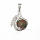 Nuevos productos 2016 Charm Jewelry Unakite Sphere Dragon Ball Garra colgante